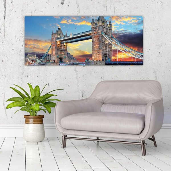Slika - Tower Bridge, London, Anglija (120x50 cm)