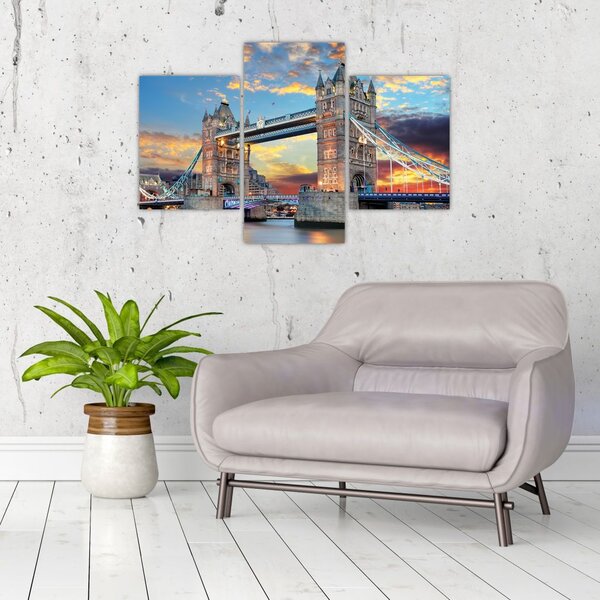 Slika - Tower Bridge, London, Anglija (90x60 cm)