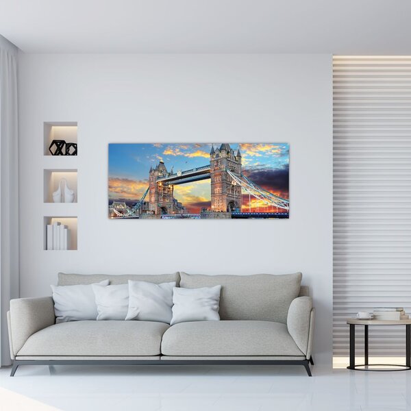 Slika - Tower Bridge, London, Anglija (120x50 cm)