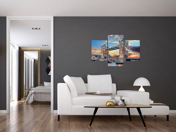 Slika - Tower Bridge, London, Anglija (90x60 cm)