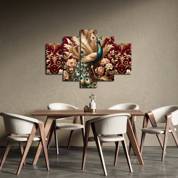 Slika – Elegantni paun (150x105 cm)