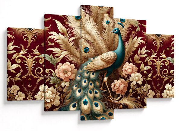 Slika – Elegantni paun (150x105 cm)