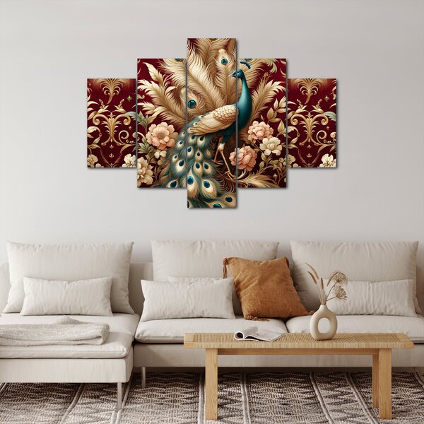 Slika – Elegantni paun (150x105 cm)