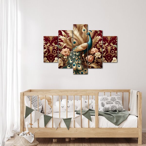 Slika – Elegantni paun (150x105 cm)