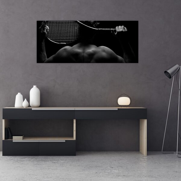 Slika - Teniški igralec (120x50 cm)