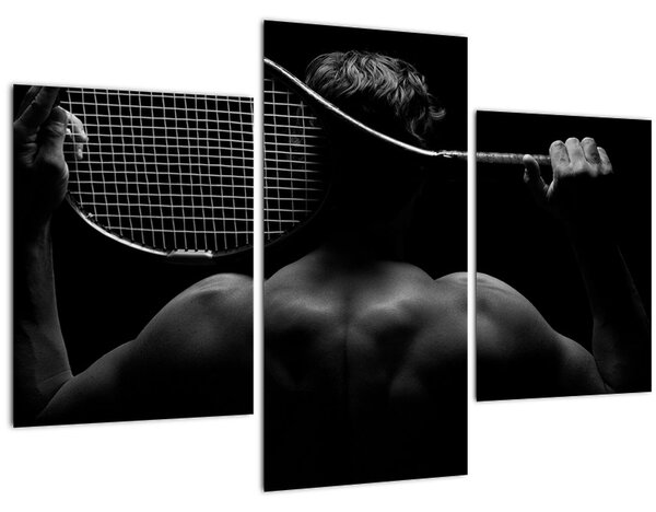 Slika - Teniški igralec (90x60 cm)