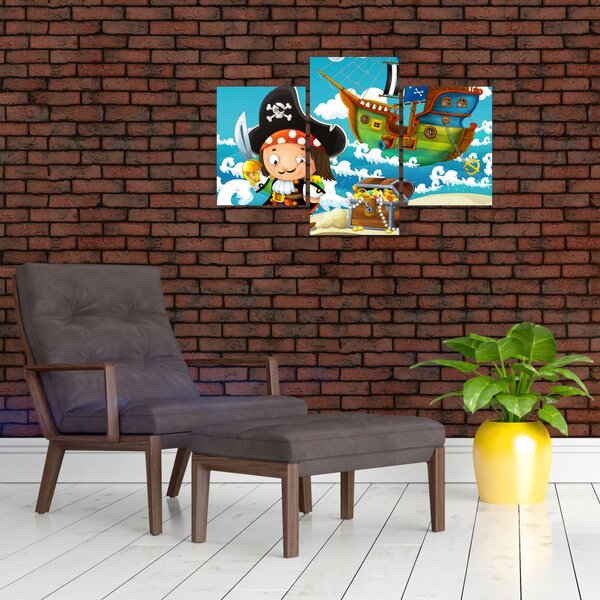 Slika - Gusarski zaklad (90x60 cm)