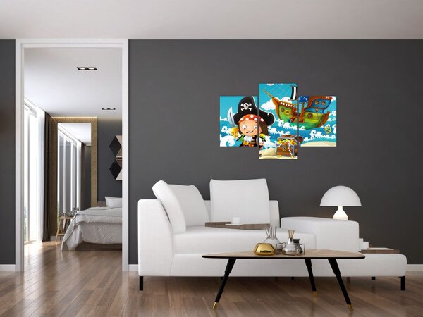 Slika - Gusarski zaklad (90x60 cm)