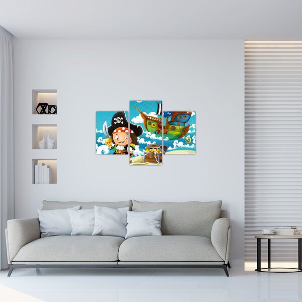 Slika - Gusarski zaklad (90x60 cm)