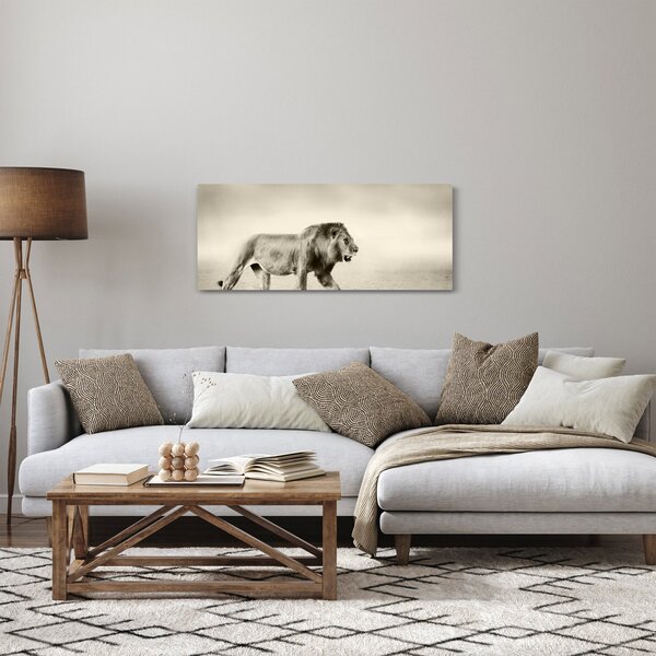 Slika - Gladni lav (120x50 cm)