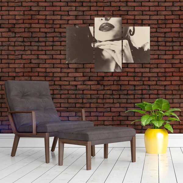 Slika - Vintage fotografija ženske (90x60 cm)