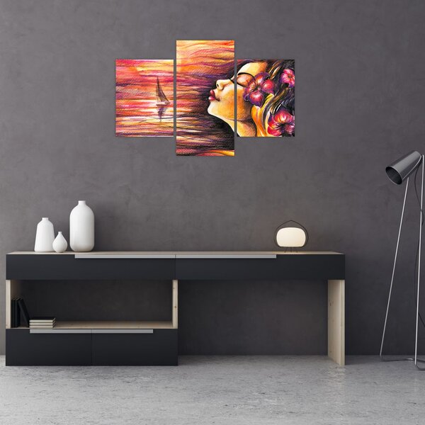Slika - Spomini na poletje (90x60 cm)