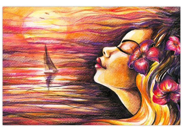 Slika - Spomini na poletje (90x60 cm)