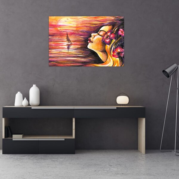 Slika - Spomini na poletje (90x60 cm)