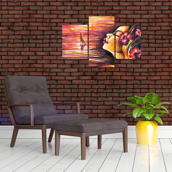 Slika - Spomini na poletje (90x60 cm)