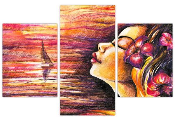 Slika - Spomini na poletje (90x60 cm)