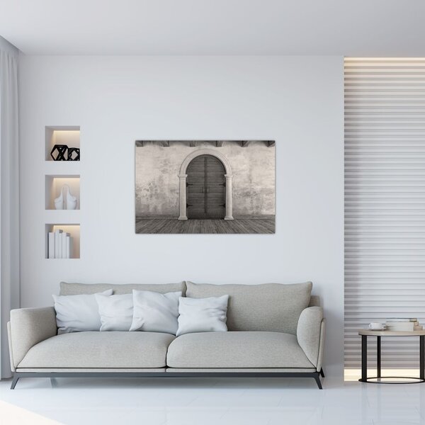 Slika - Skrivnostna vrata (90x60 cm)