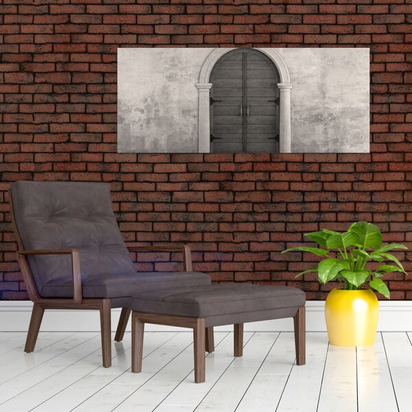 Slika - Skrivnostna vrata (120x50 cm)