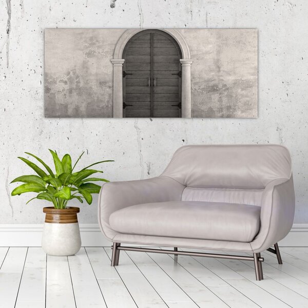 Slika - Skrivnostna vrata (120x50 cm)
