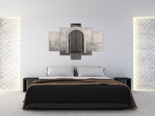 Slika - Skrivnostna vrata (150x105 cm)