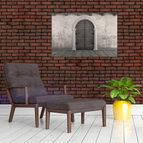 Slika - Skrivnostna vrata (90x60 cm)