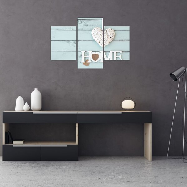 Slika - I love home (90x60 cm)