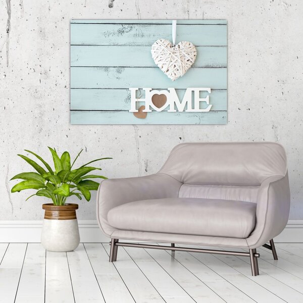 Slika - I love home (90x60 cm)