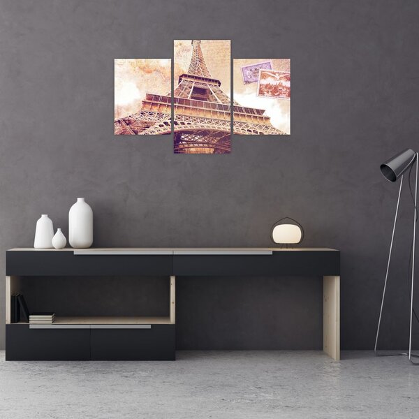 Slika - Pogled iz Pariza (90x60 cm)
