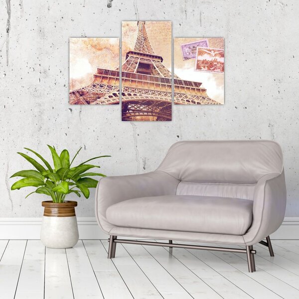 Slika - Pogled iz Pariza (90x60 cm)