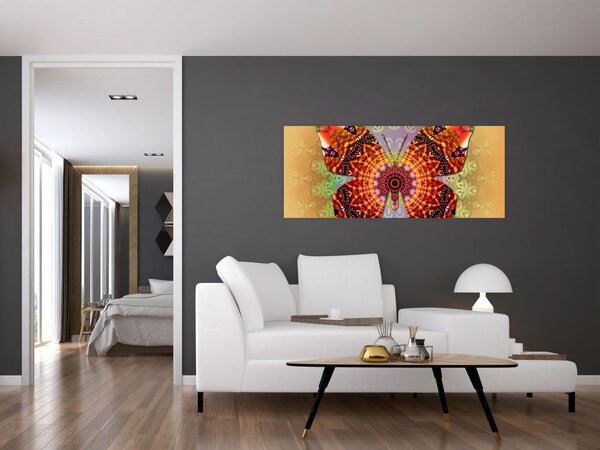 Slika - Etno metulj (120x50 cm)
