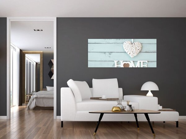 Slika - I love home (120x50 cm)