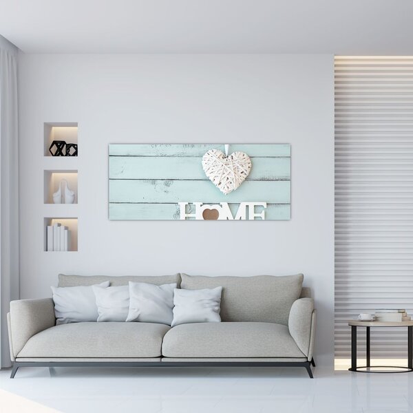 Slika - I love home (120x50 cm)