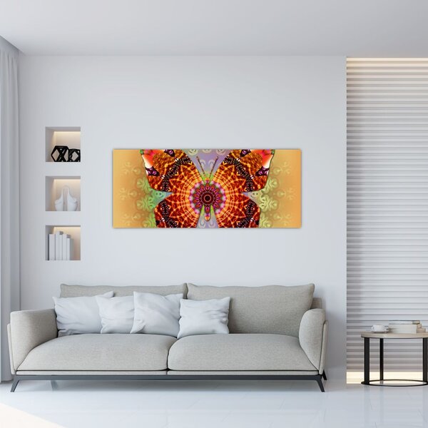 Slika - Etno metulj (120x50 cm)