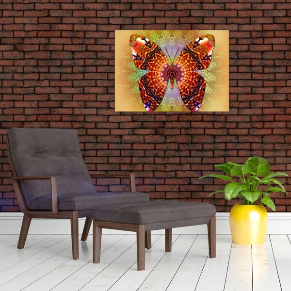 Slika - Etno metulj (70x50 cm)