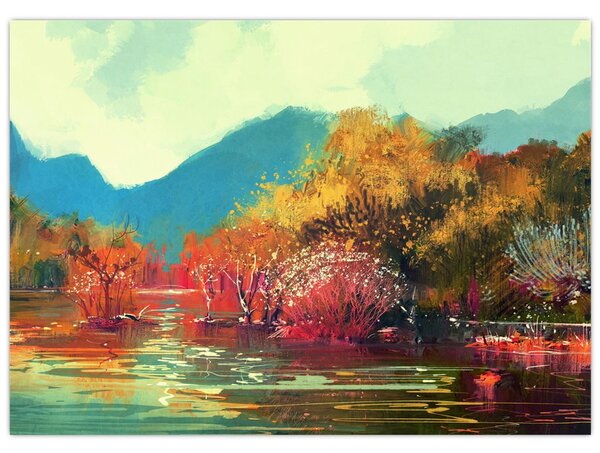 Slika - Barve jeseni (70x50 cm)