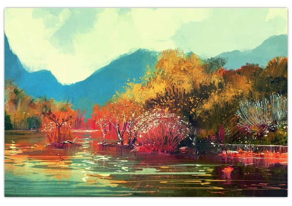 Slika - Barve jeseni (90x60 cm)