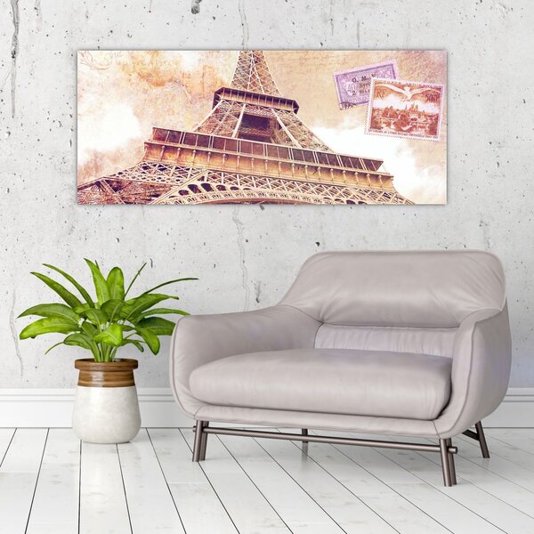 Slika - Pogled iz Pariza (120x50 cm)