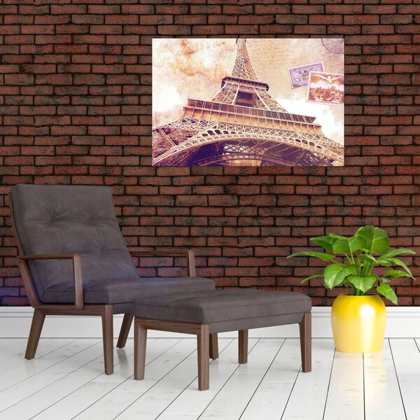 Slika - Pogled iz Pariza (90x60 cm)