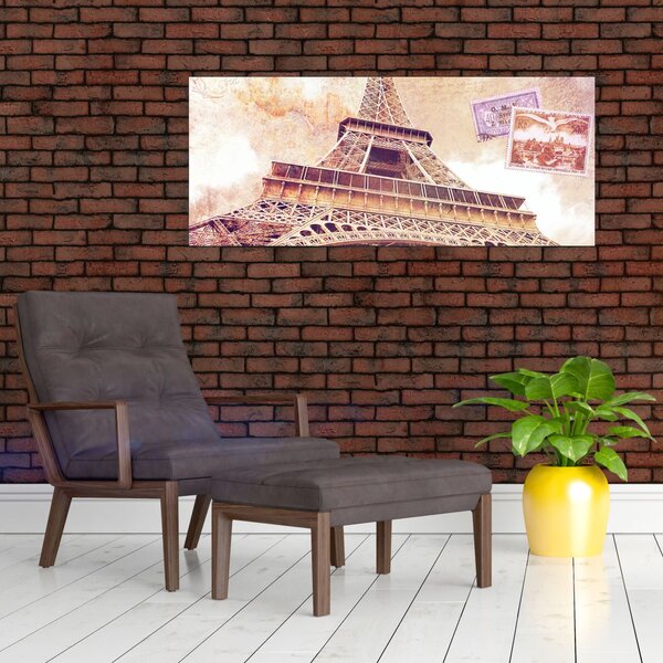 Slika - Pogled iz Pariza (120x50 cm)