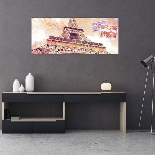 Slika - Pogled iz Pariza (120x50 cm)