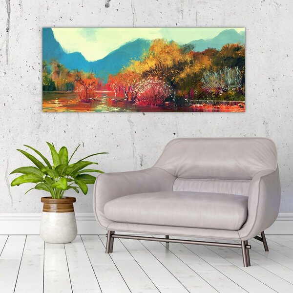 Slika - Barve jeseni (120x50 cm)