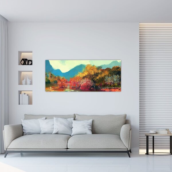 Slika - Barve jeseni (120x50 cm)