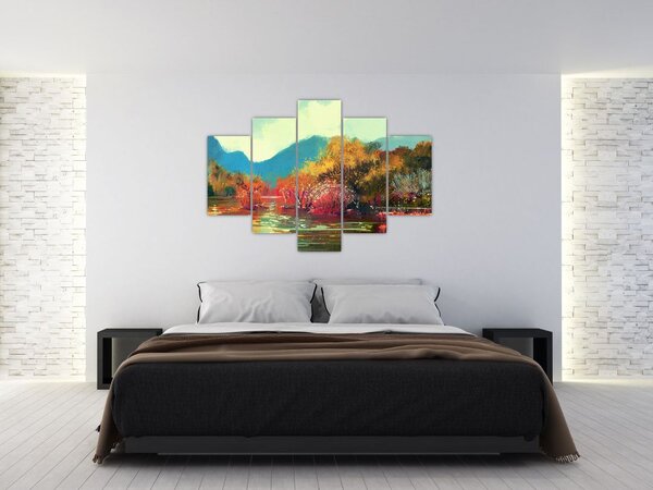 Slika - Barve jeseni (150x105 cm)