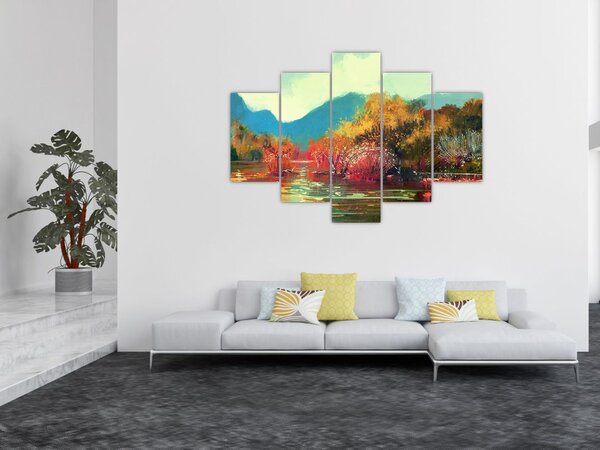 Slika - Barve jeseni (150x105 cm)