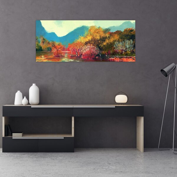 Slika - Barve jeseni (120x50 cm)
