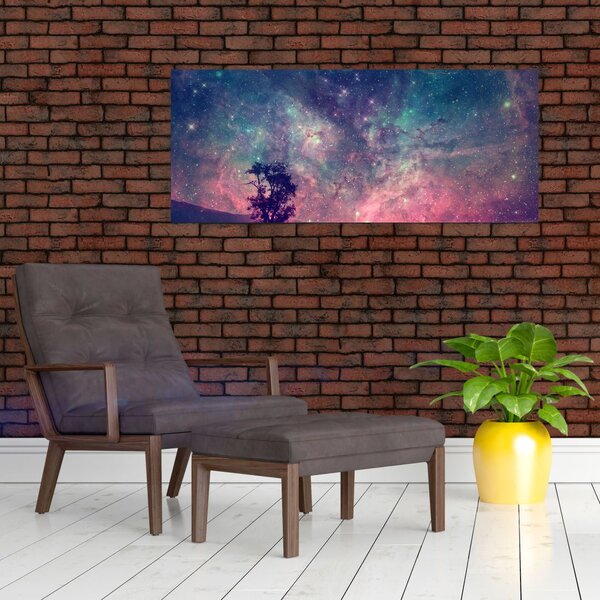 Slika - Nezemeljsko nočno nebo (120x50 cm)