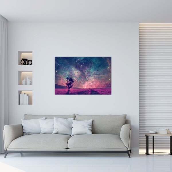 Slika - Nezemeljsko nočno nebo (90x60 cm)