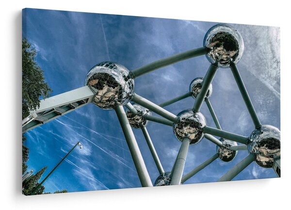 Slika - Atomium u Bruxellesu (90x60 cm)