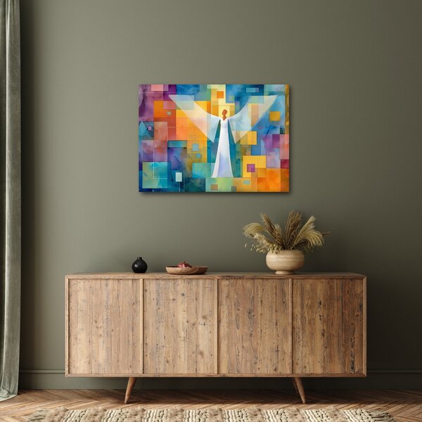Slika - Geometrijski anđeo (70x50 cm)