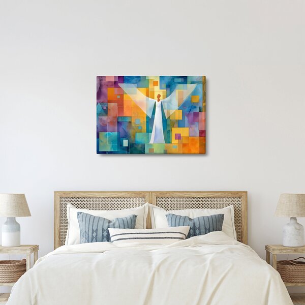 Slika - Geometrijski anđeo (70x50 cm)